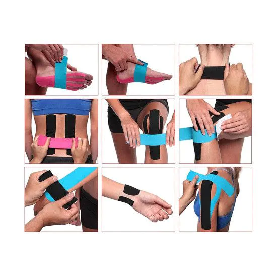 Кінезіо тейп Sport (Kinesio tape) еластичний пластир 5 см х 5 м