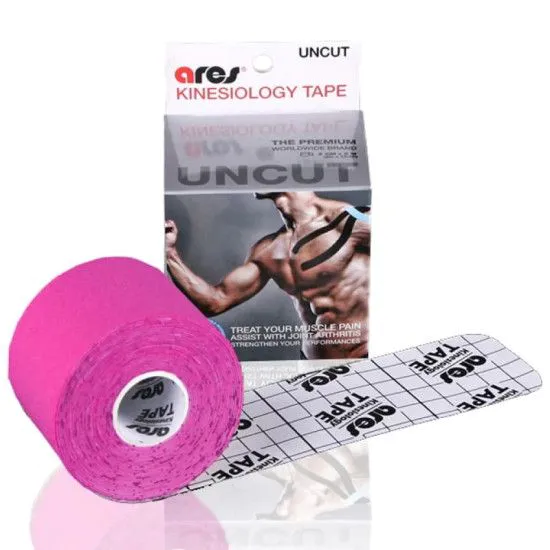 Кінезіо тейп Ares Uncut 5см х 5м Корея