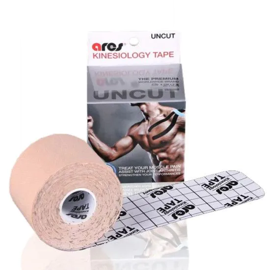 Кінезіо тейп Ares Uncut 5см х 5м Корея