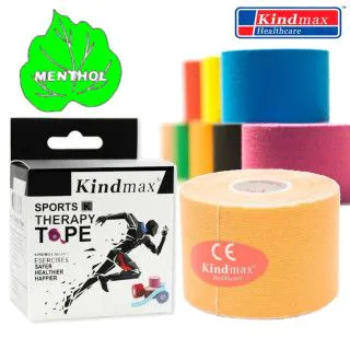 Кінезіо тейп Kindmax Menthol 5 см