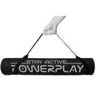 Килимок для йоги PowerPlay 4010 PVC Black 0,6 см 