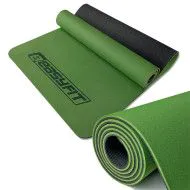 Килимок для йоги та фітнесу EasyFit TPE+TC 6мм зелений