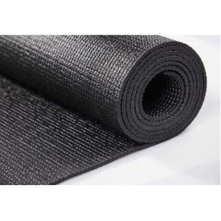 Килимок LiveUp Yoga Mat Total Black 4 мм