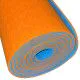 Килимок для йоги та фітнесу U-POWEX TPE Yoga mat Orange/Blue 