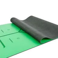 Килимок для йоги каучуковий з розміткою 5 мм Yoga mat