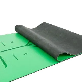 Килимок для йоги каучуковий з розміткою 5 мм Yoga mat