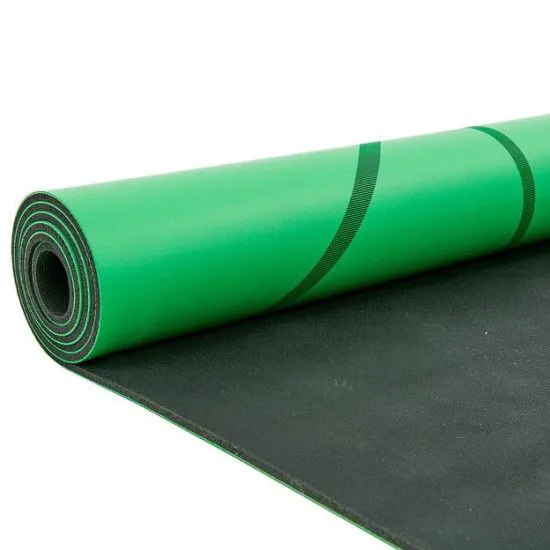 Килимок для йоги каучуковий з розміткою 5 мм Yoga mat