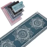 Килимок для занять Yoga mat FLOWER PVC 6 мм