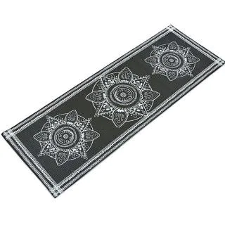 Килимок для занять Yoga mat FLOWER PVC 6 мм