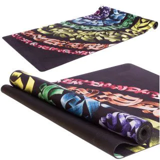 Килимок для йоги МАНДАЛА D-1.5м Yoga mat (5662-55)