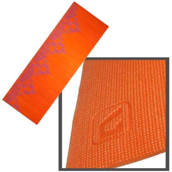 Килимок для йоги LiveUp PVC YOGA MAT WITH PRINT