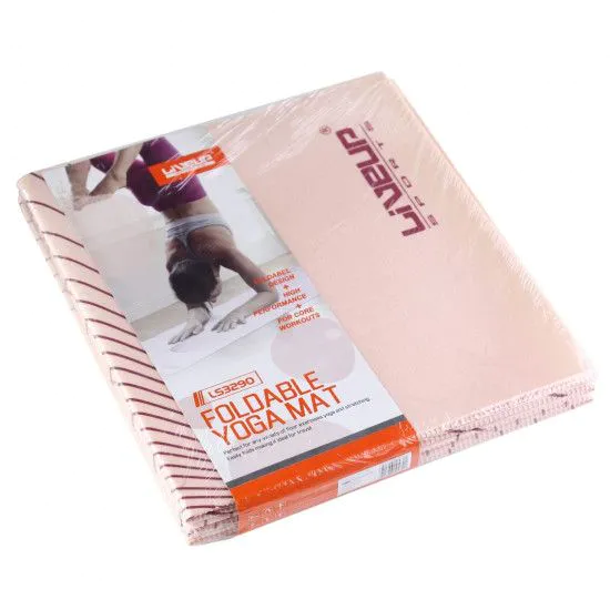 Складаний йога килимок LiveUp FOLDABLE YOGA MAT