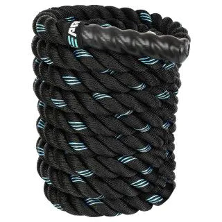 Канат для кроссфіта LiveUp (LivePro) BATTLE ROPE BLACK 12 м
