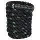 Канат для кроссфіта LiveUp (LivePro) BATTLE ROPE BLACK 12 м
