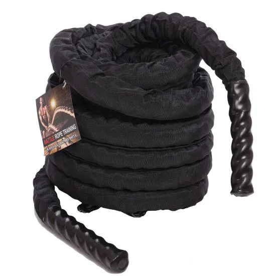 Канат для кроссфіта в захисному рукаві BATTLE ROPE 6 м