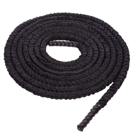 Канат для кроссфіта в захисному рукаві BATTLE ROPE 6 м