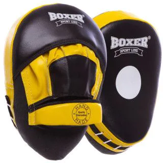 Лапи гнуті BOXER шкіра NEW