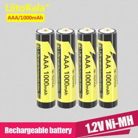 Акумулятор AAA LiitoKala Ni-10/AAA 1.2V 1000mAh