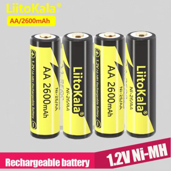 Акумулятор AA LiitoKala Ni-26/AA 1.2V 2600mAh