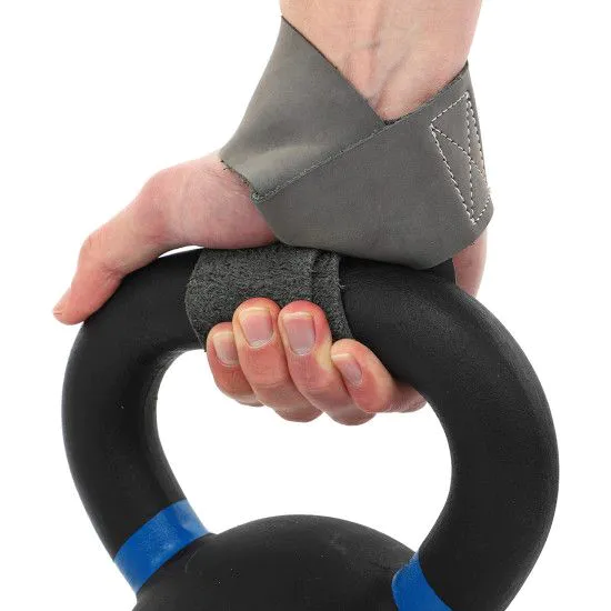 ШКІРЯНІ лямки EZOUS LEATHER LIFTING STRAP 