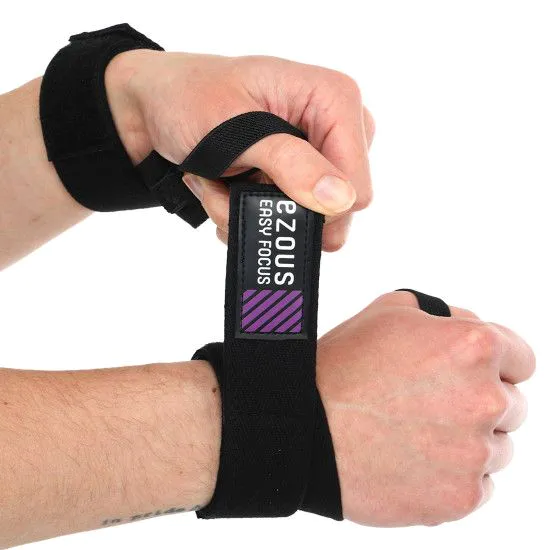 Фіксатор для зап'ястя LIFTING STRAP EZOUS бинти 70 х 3,6 см