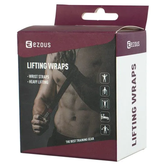 Фіксатор для зап'ястя LIFTING STRAP EZOUS бинти 70 х 3,6 см