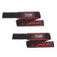 Лямки Power System PS-3430 XTR-Grip Straps з гумовим покриттям