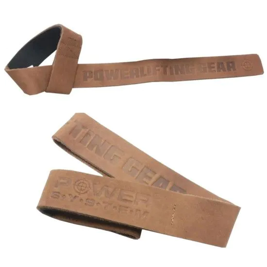 КОЖАНЫЕ ЛЯМКИ POWER SYSTEM LEATHER STRAPS PS-3320 