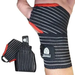 Кистьовий бинти POWER SYSTEM ELASTIC WRIST SUPPORT PS-6000