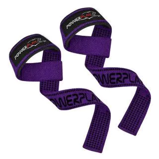 Лямки PowerPlay 7064 Lifting Gym Straps фіолетові