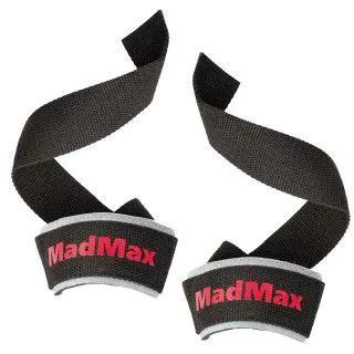 Лямки для тяги MadMax MFA-267 PWR Straps Black/Grey/Red