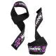 Лямки для тяги MadMax Camo Power Wrist Straps Camo/Pink