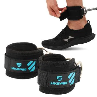 Манжети лямки для ніг TRAINING ANKLE STRAPS LiveUp LP8711