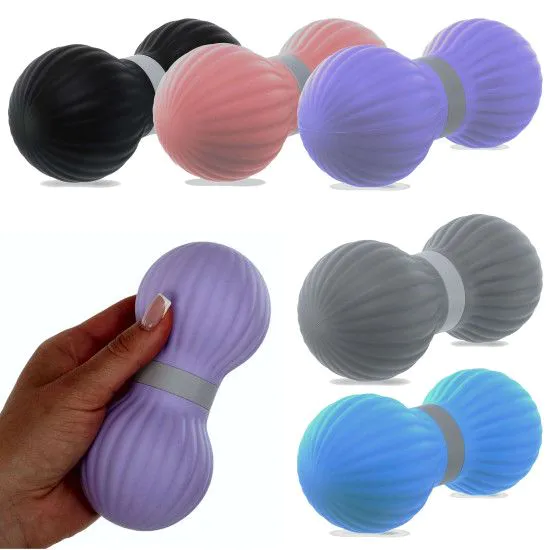 Масажер кінезіологічний подвійний Duoball TPR (65 х 140 mm)