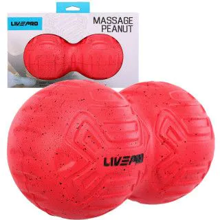 М'яч масажний подвійний LivePRO Duoball Peanut massage ball 194 x 106 мм