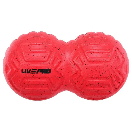 М'яч масажний подвійний LivePRO Duoball Peanut massage ball 194 x 106 мм