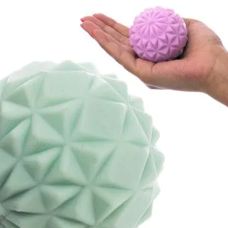 Масажер для спини Ball Rad Roller D-65 mm гумовий