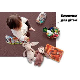 Розбірний килимок EasyFit SwallowTail 120 х 120 см коричневий