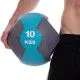 Медбол резиновый с ручками Record Medicine Ball от 3 до 10 кг 