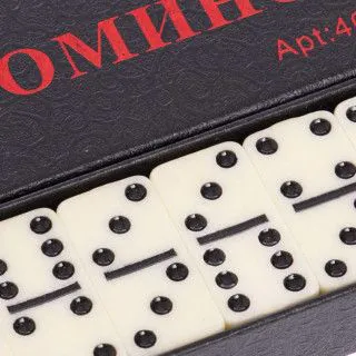 Доміно в картонній коробці 14 х 4 см