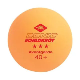 Кульки для настільного тенісу DONIC Avantgarde 3* 40+ 6шт orange