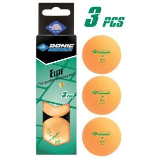 Кульки для настільного тенісу DONIC Elite 1* (3 шт)