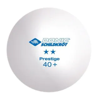 Кулі для настільного тенісу DONIC 2* 40+ 6шт white+orange