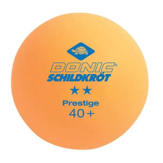 Кульки для настільного тенісу DONIC Prestige 2 оранж