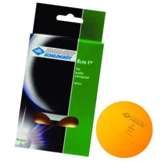 Кульки для настільного тенісу DONIC Elite 1 * (6 шт)