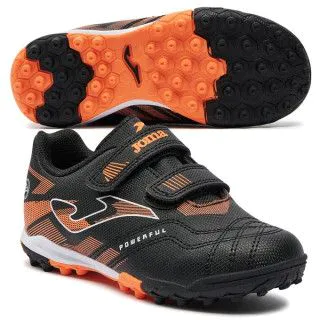 Дитячі сороконіжки Joma Powerfull Jr POJS2401TFV Black (р.27-35)