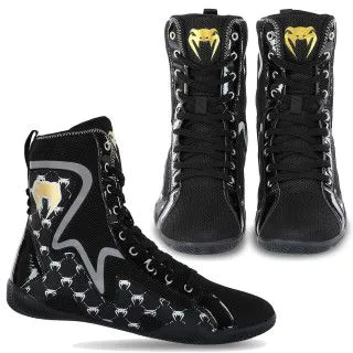 Боксерки GF-1500 black (розміри 38-44) взуття для боксу