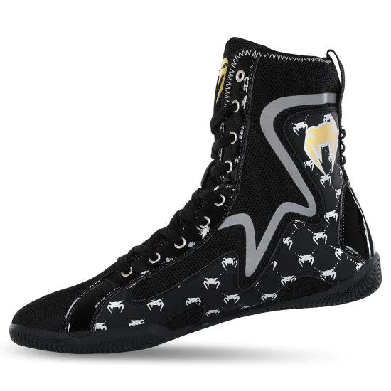 Боксерки GF-1500 black (розміри 38-44) взуття для боксу
