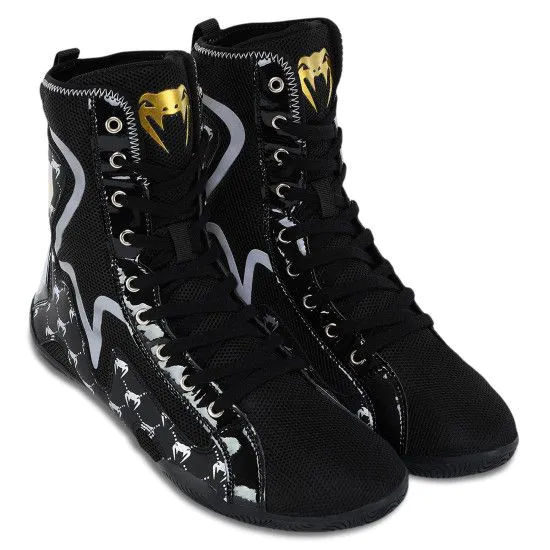 Боксерки GF-1500 black (розміри 38-44) взуття для боксу