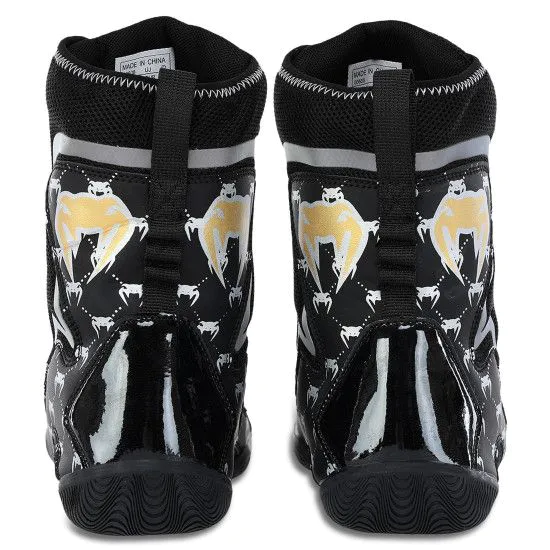 Боксерки GF-1500 black (розміри 38-44) взуття для боксу
